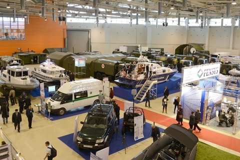 State security tools expo at VDNKH
