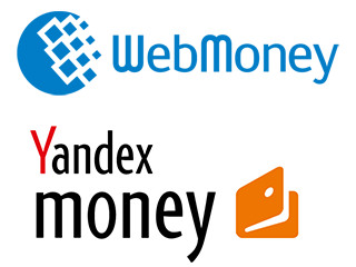 Book a room with electronic money (Yandex.Money and Webmoney)