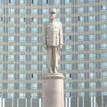 MONUMENT TO CHARLES DE GAULLE TO BE OPEN SOON! The square in front of the Cosmos Hotel has...