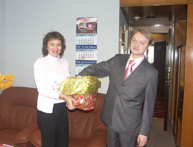 PRIZE DRAWING BY COSMOS HOTEL!!! On the 24-th October there was prize drawing hold by Cosm...