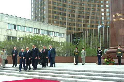 MONUMENT TO CHARLES DE GAULLE IS NOW OPEN! On the Victory Day, 9 May 2005 the square in fr...